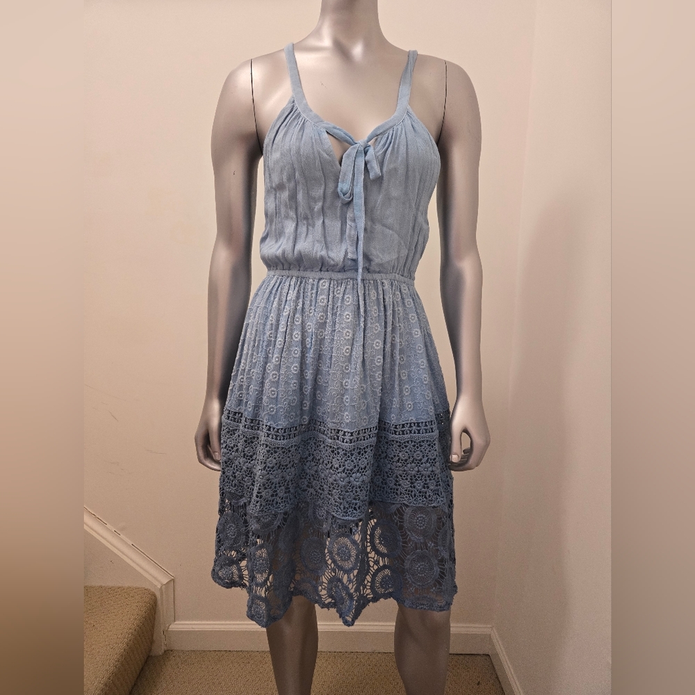 Brand New blue ombre Beach Dress from Jamaica in size small